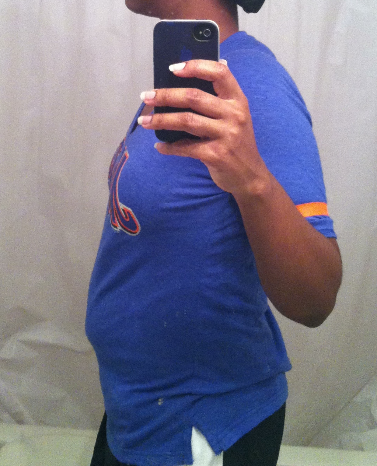 6 hours after the gluten bloat began